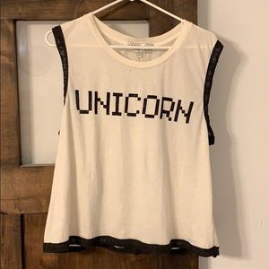 Wild fox couture unicorn t shirt